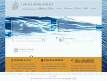 Tablet Screenshot of hanse-parlament.eu